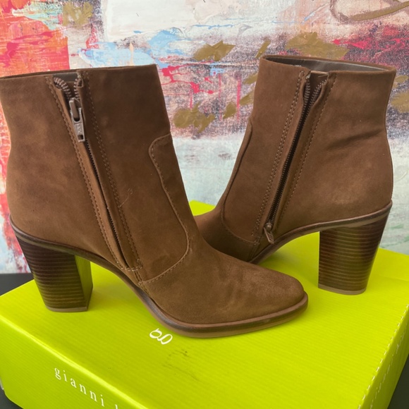 Gianni Bini Tovy Suede Ankle boot - Picture 5 of 7